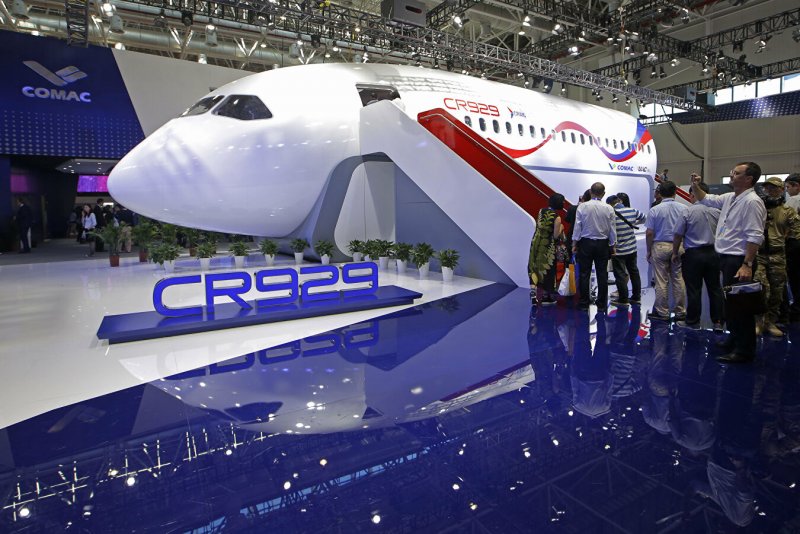 Cr929 пассажирский самолёт