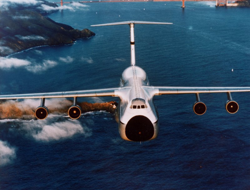 Lockheed c-5 Galaxy 3 вида