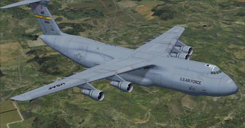 Lockheed c 5 Galaxy для FSX