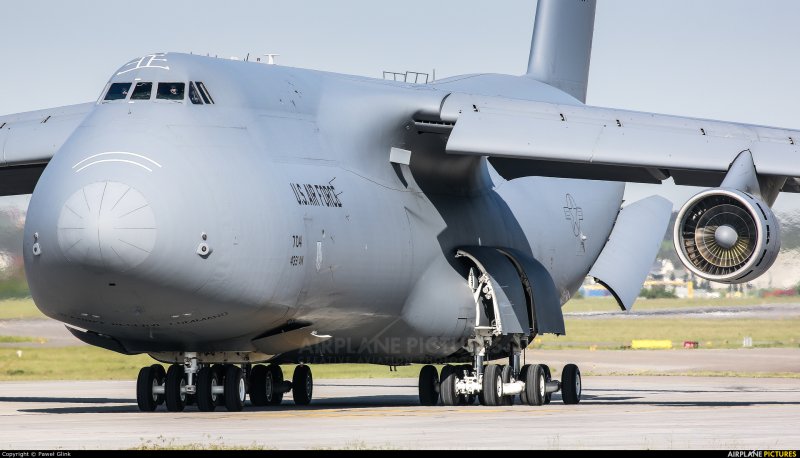 Lockheed c-5b Galaxy габарит
