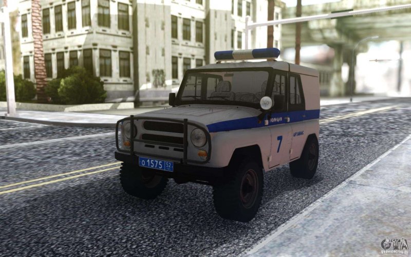 УАЗ 31512 милиция
