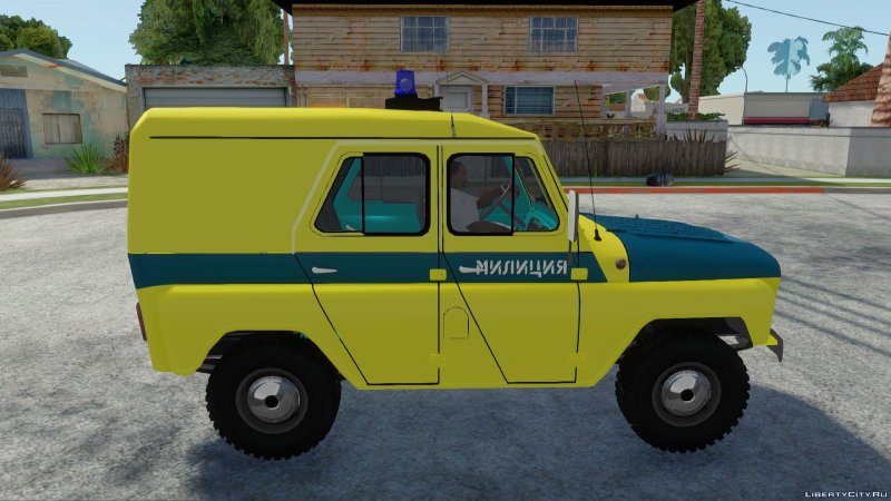 УАЗ 452 милиция СССР GTA sa