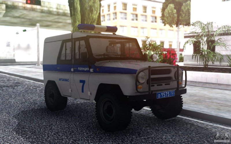 УАЗ 31512 милиция