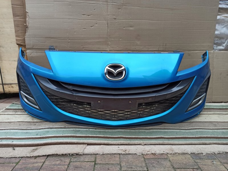 Задний бампер Mazda 3 BK седан
