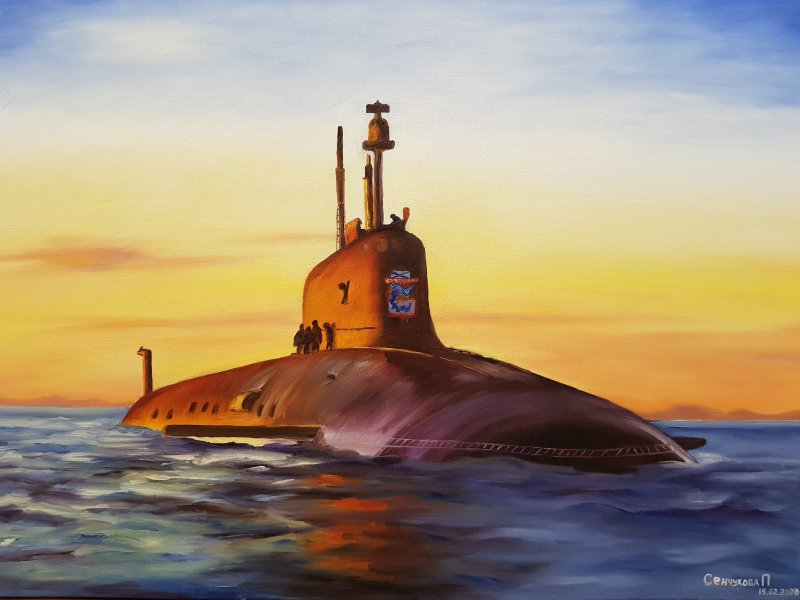 Подводная лодка к 561 Казань