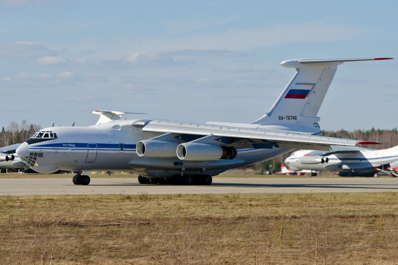 Ил 76 разгрузка