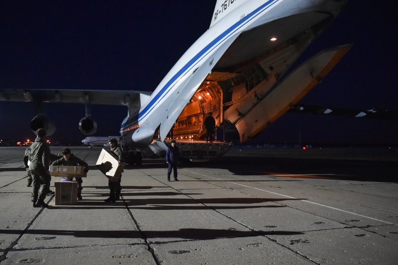 Воздушный штаб самолёт ВКС РФ ил 76