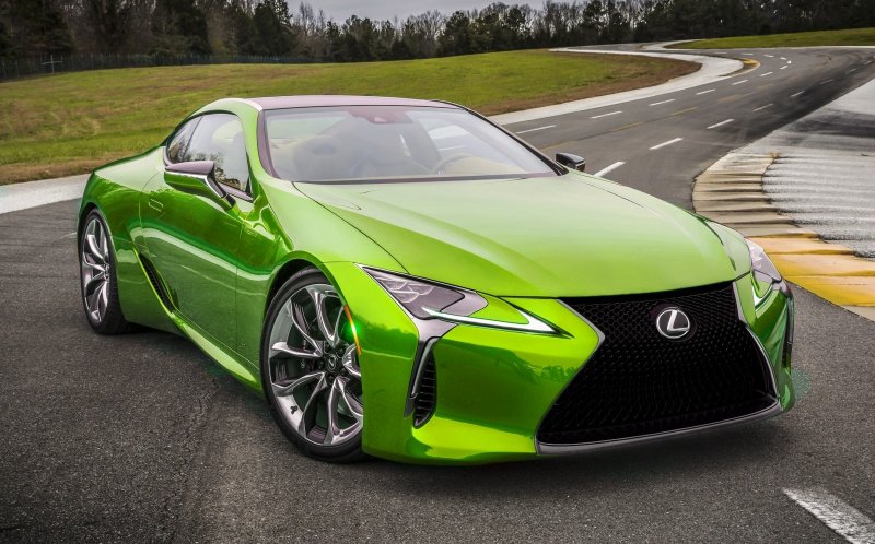 LC 500 Lexus Green