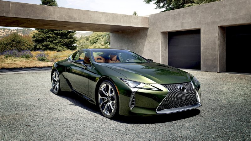 LC 500 Lexus Green