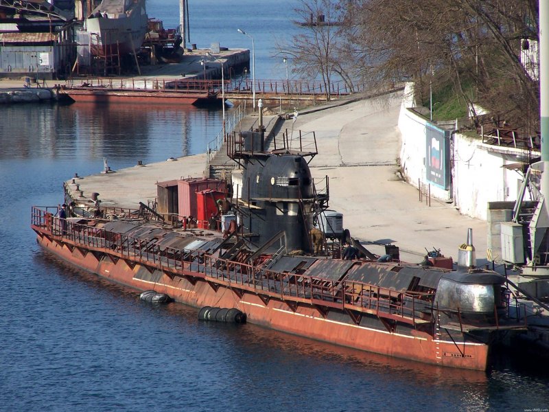 Подводная лодка ВМФ Украины Запорожье