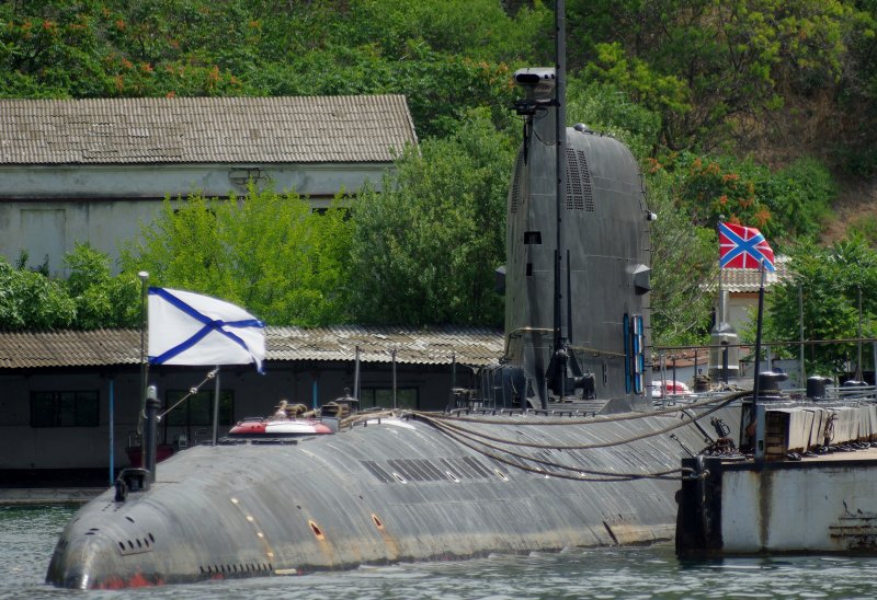 Подводная лодка ВМФ Украины Запорожье