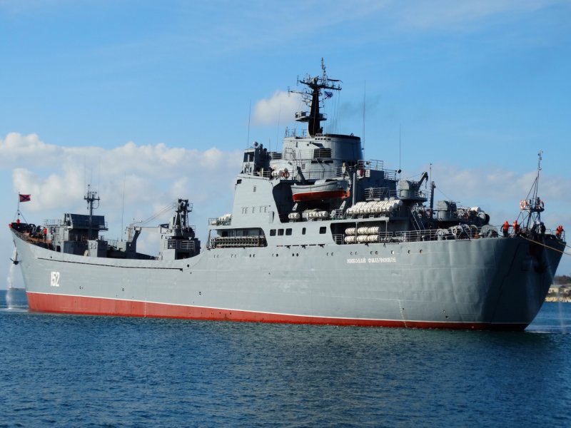 Николаев большой противолодочный корабль