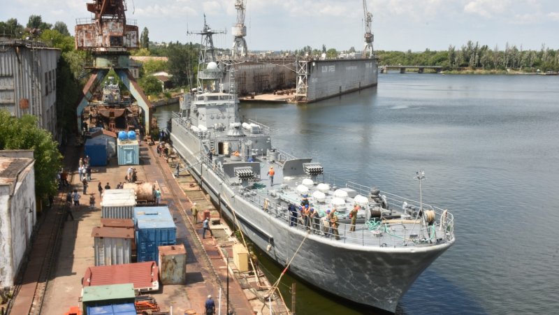 Украинский пограничный корабль Оникс