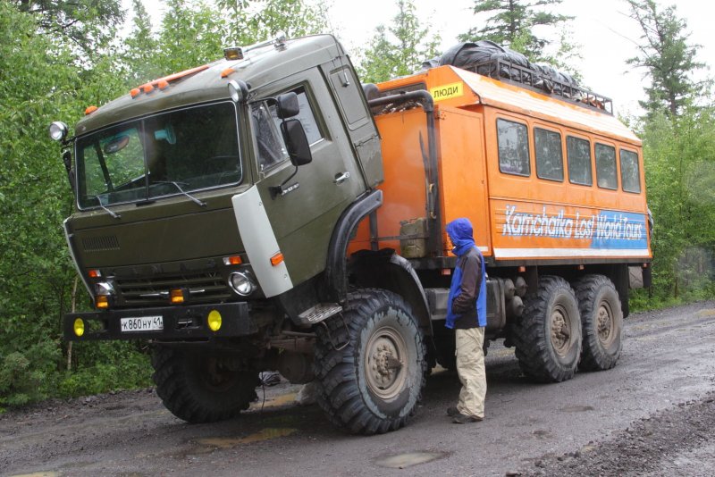 Камаз медведь военный