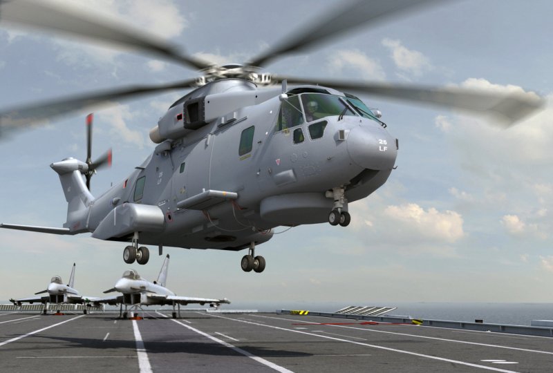 Eh101 Merlin и вертолёт