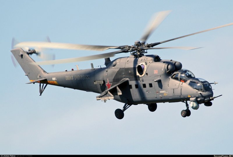 Ударный вертолёт ми-35м
