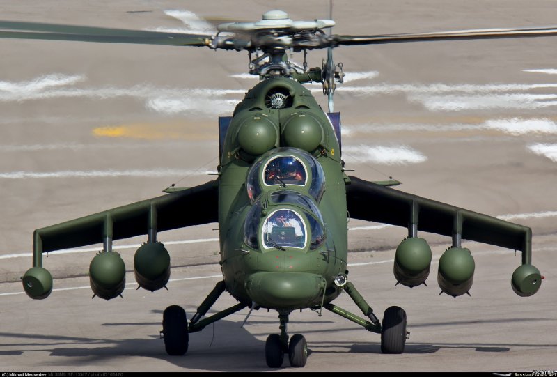 Ударный вертолет ми-35п