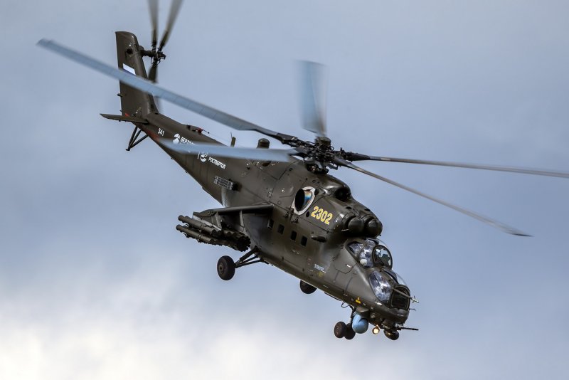 Ми-35п вертолет