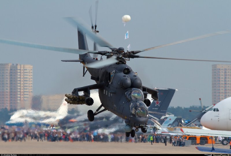 Ми-35 вертолет