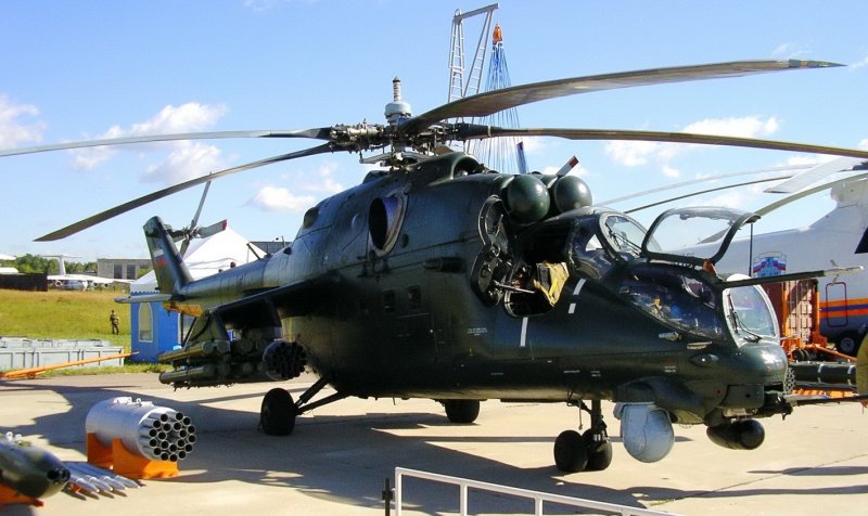 Ми-35 вертолет
