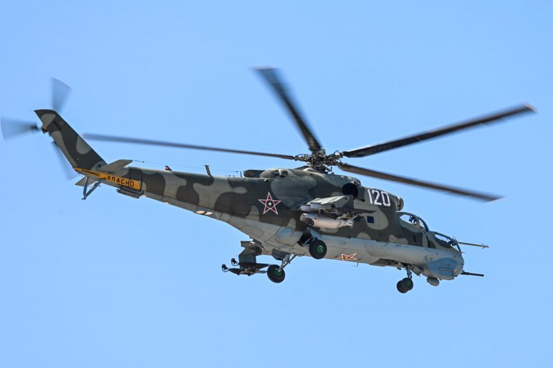 Ми-35мс армейский ударный вертолёт