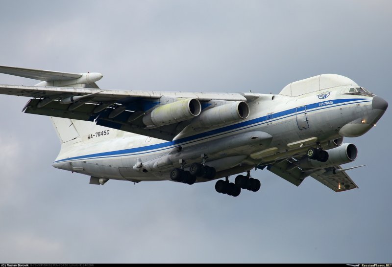 Самолет ил-76 ВКП