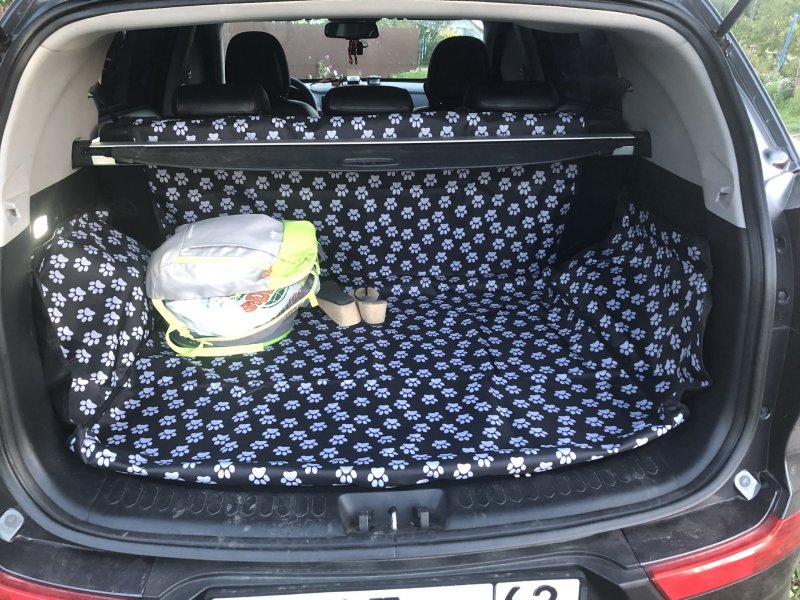 Kia Sportage 2015 багажник
