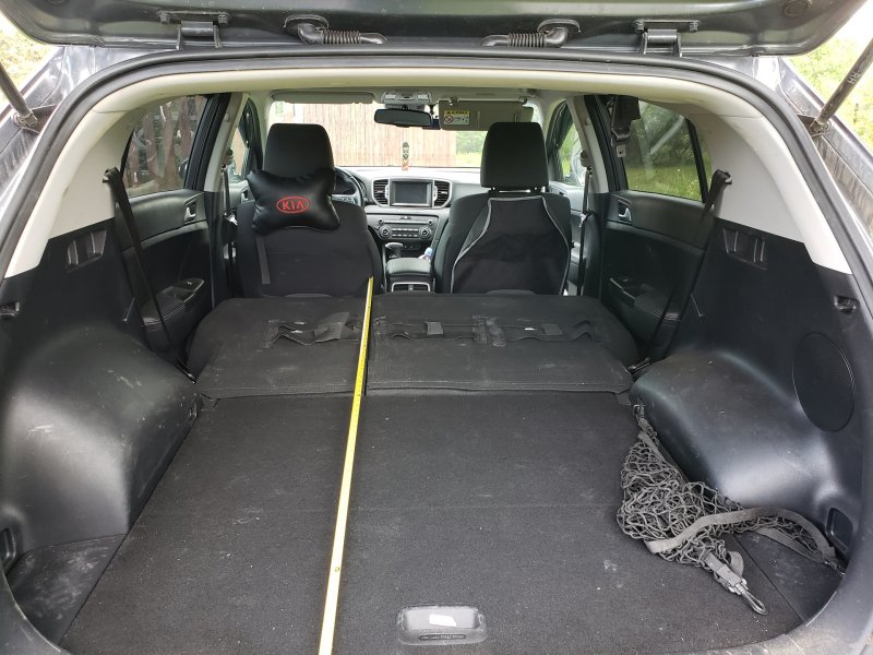 Kia Sportage 2 поколение ,багажник