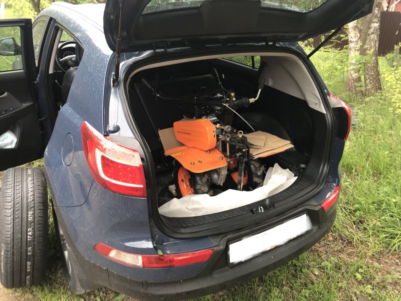 Kia Sportage багажник