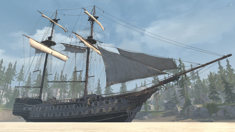 Аквила корабль из Assassins Creed