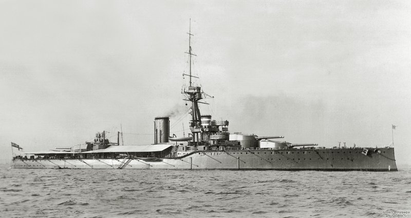 HMS Monarch 1945
