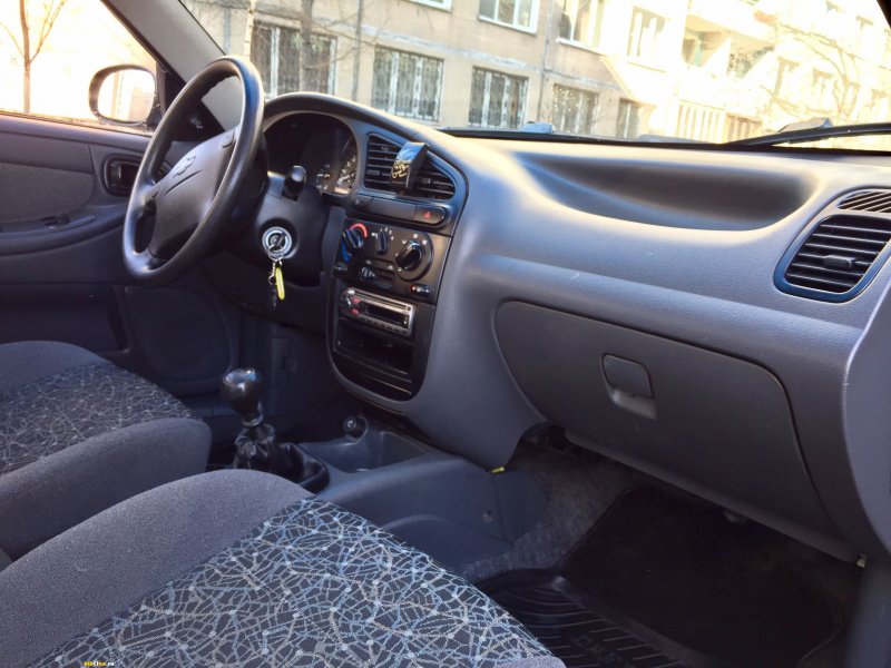 Chevrolet lanos 2008 салон
