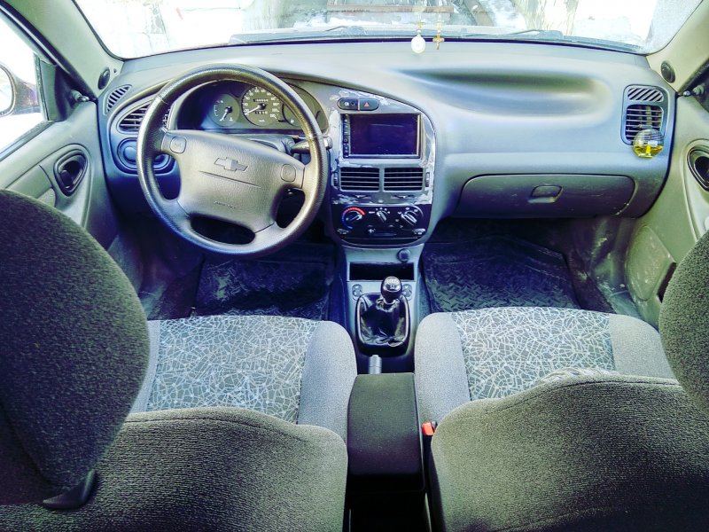Chevrolet lanos 2009 салон