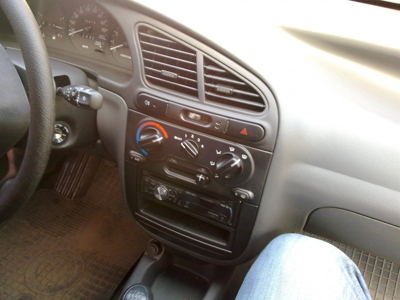 Daewoo lanos салон с кондиционером
