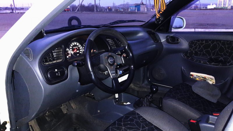 Chevrolet lanos тюнингованный салон