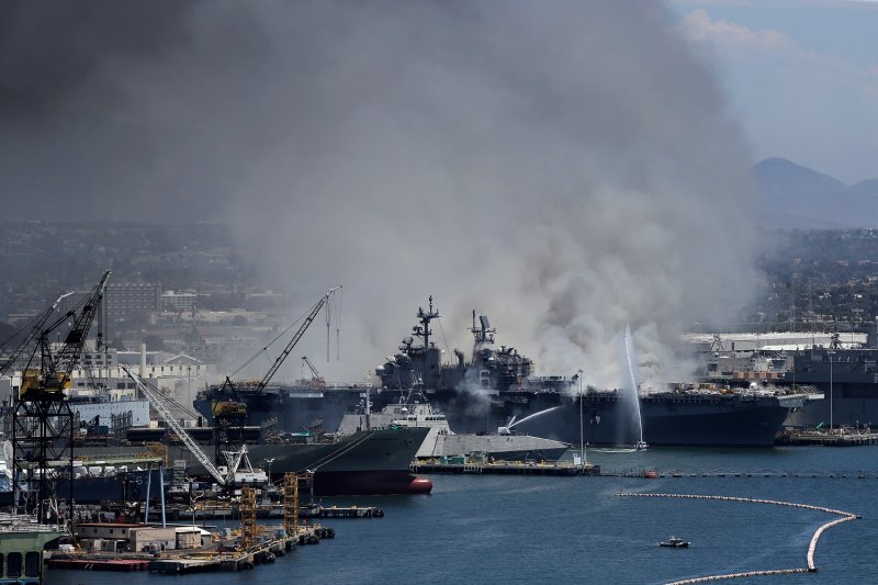 США корабль USS San Diego