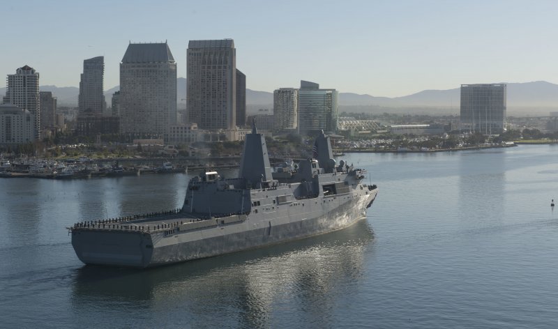 Корабль ВМС США Bonhomme Richard