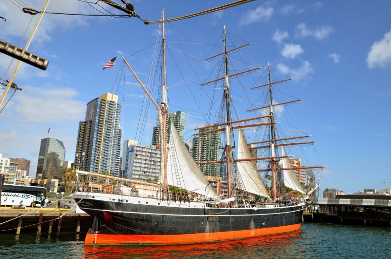 США корабль USS San Diego