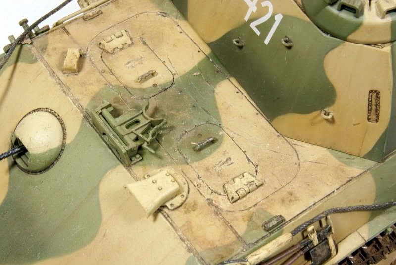 Люк мехвода Panther g