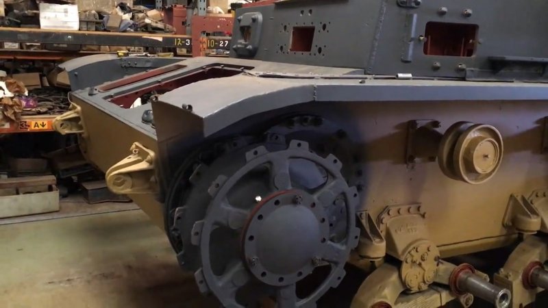 Ходовая танка т-4
