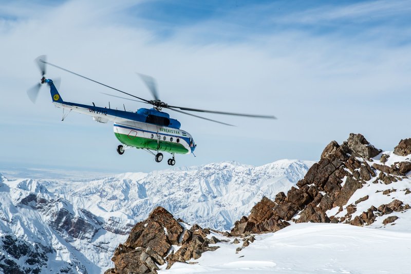 Mi-8 Helicopter Uzbekistan