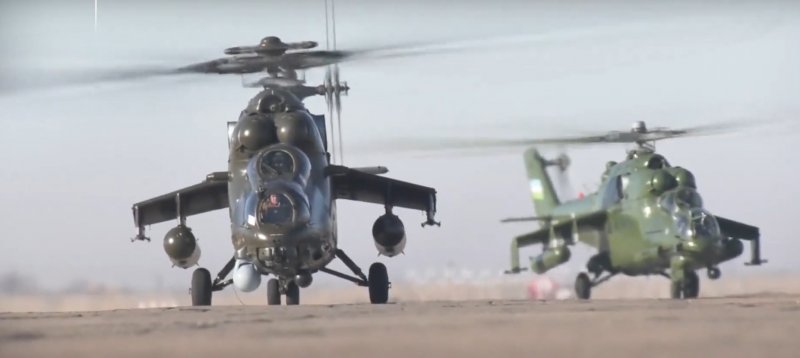 Ми 35 в Узбекистане