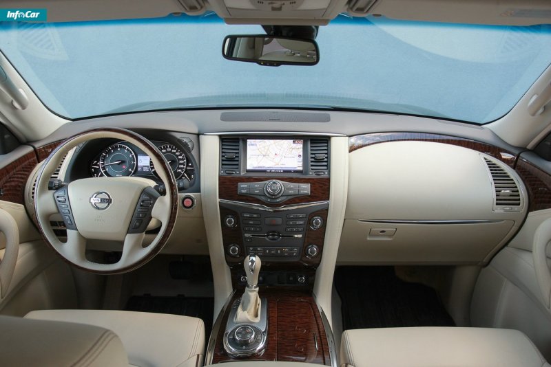 Nissan Patrol 2015 салон