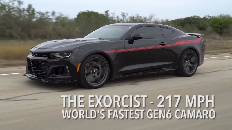 Шевроле Камаро zl1 2017 Hennessey the Exorcist