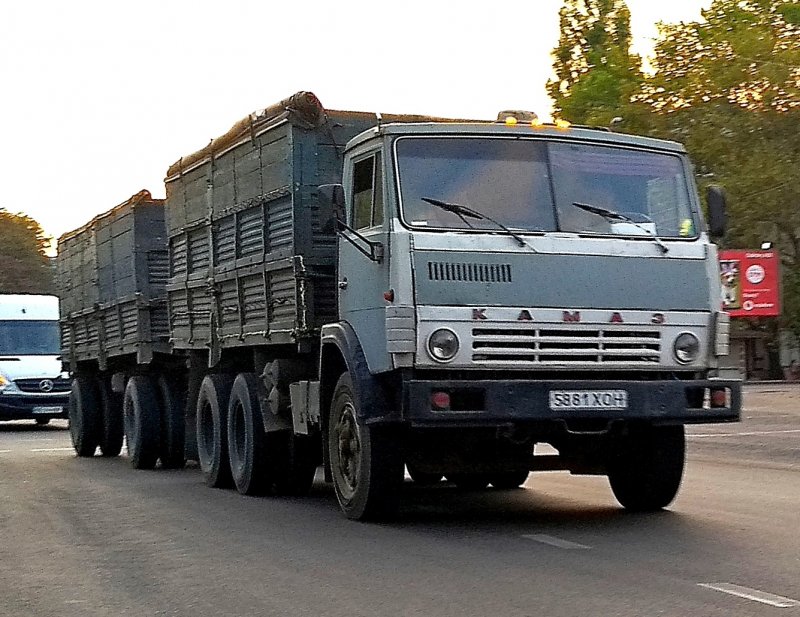 КАМАЗ 5511 салон кабины