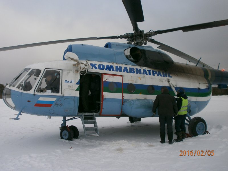 Усинск вертолет