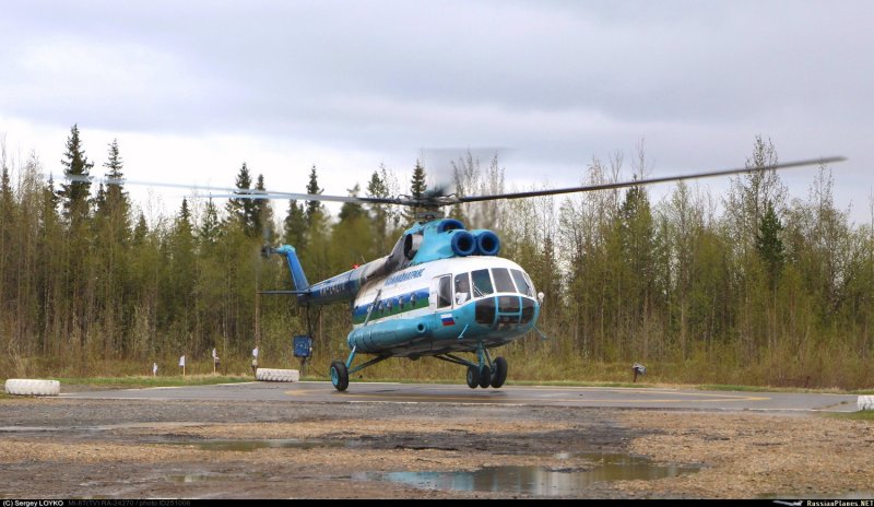 Усинск вертолет
