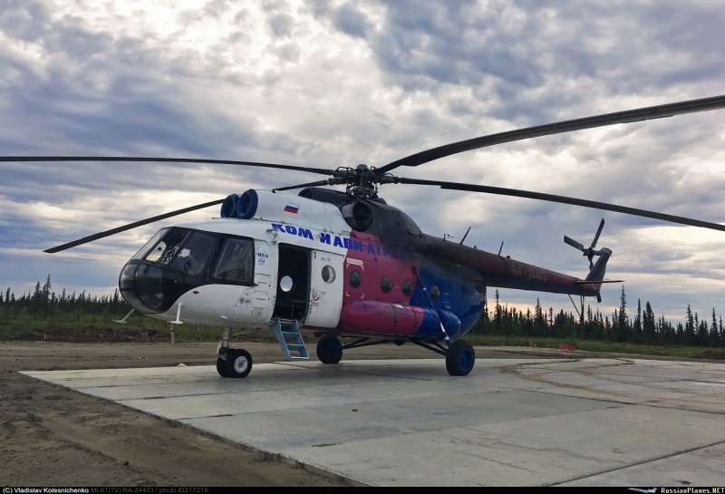 Вертолет ми-8 Комиавиатранс