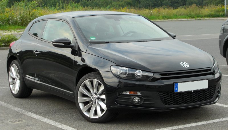 Volkswagen Scirocco черный