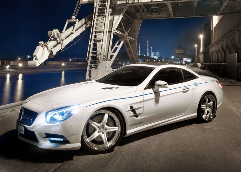 2012 Graf Weckerle Mercedes-Benz SL 500 белый